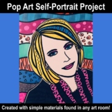Pop Art Self-Portrait Project - Great for Distance Learning!