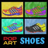 Pop Art Shoes (Andy Warhol) Art Project & Presentation