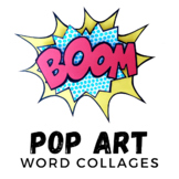 Pop Art Word Collages (Onomatopoeia) (Roy Lichtenstein)