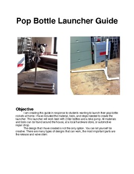 Preview of STEM Pop Bottle Rocket Launcher