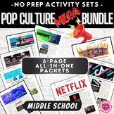 Pop Culture Articles & Activity Packets | Middle School BU