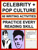 Fun Pop Culture Reading and Writing Activities | Printable