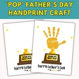 Pop Father's Day Fingerprint Activity Printable Fingerprint Art
