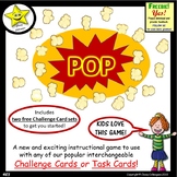 Pop! Game for Challenge Cards and Task Cards