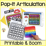 Pop-It! - Articulation: Printable and Boom