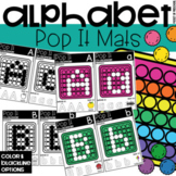 Pop It Fidget Bubble Alphabet Letter Mats - Fine Motor Fun!