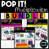 Pop It Multiplication Math Games BUNDLE