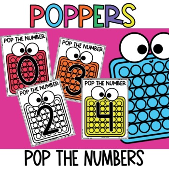 Preview of Pop It Poppers Number Formation and Counting Math