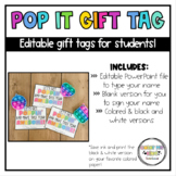 Pop It Student Gift Tag