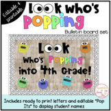 Pop It Themed Back to School Bulletin Board or Door Kit {e