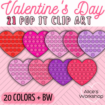 Pop-It Valentine's Day Cards