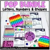 Pop Letter & Number Formation, Ten Frames & Shapes BUNDLE