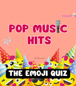 Preview of Guess the Song by the Emoji - Pop Music Hits Quiz (With Answers)