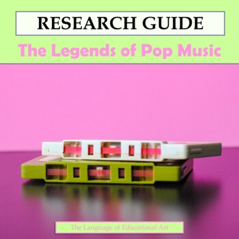 Preview of Pop Music Research Paper Project — Secondary Music ELA — CCSS Rubric