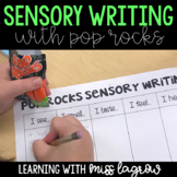 Pop Rocks Sensory Descriptive Writing Activity