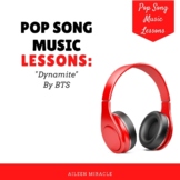 Pop Song Music Lessons {Dynamite by BTS}