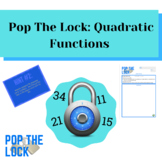 Pop The Lock: Quadratic Functions Game