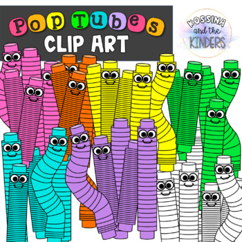 Preview of Pop Tubes Clipart
