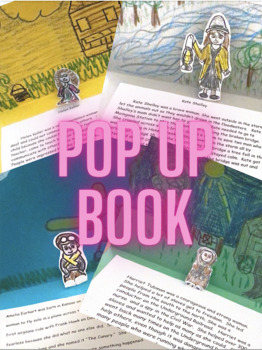 Preview of Pop Up Book- Women in History