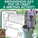 Groundhog Day Pop Up Craft and Writing Activity - Toilet P