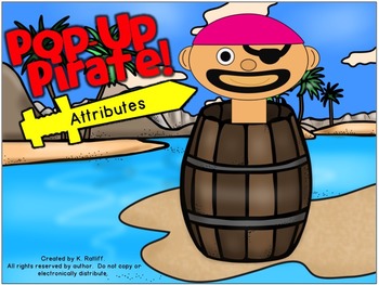 Pirate Game Companion: Attributes by K | TPT