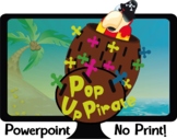 Pop Up Pirate Interactive Powerpoint Reward Game with parr