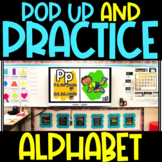 Pop Up Practice Alphabet Activity | Uppercase & Lowercase 