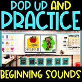 Pop Up Practice Beginning Sounds | Alphabet and Movement