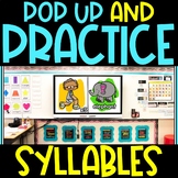 Pop Up Practice Syllables | Syllables and Movement