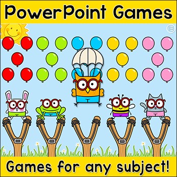 Preview of Review Game for Any Subject and Grade - Test Prep Smart Board Activity