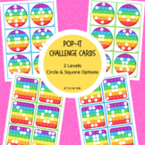 Pop-it Challenge Cards