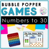 Pop-it Math Games Numbers to 30