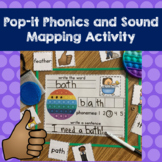 Pop-it Phonics and Sound Mapping Digraph th Activity Mats 