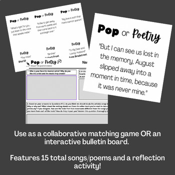 Pop quiz interactive activity