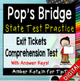 Pop's Bridge State Test Prep - 3rd Grade Journeys - Distance Learning