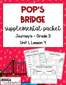 Preview of Pop's Bridge - Supplemental Packet