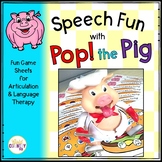 Pop the Pig Speech and Language Fun