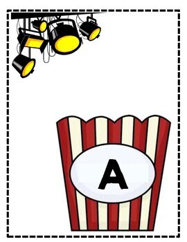 Beginning Sounds: Popcorn Matching Game by Early Childhood Resource Center