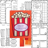 Popcorn Craftivity | Creative Writing Craft for Young Kids