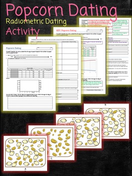 Preview of Popcorn Dating | Radiometric or Carbon Dating Activity