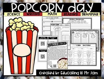 Preview of Popcorn Day