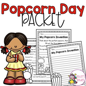 Preview of Popcorn Day Packet