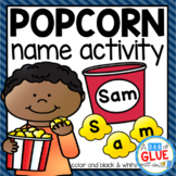 Popcorn Editable Name Activity