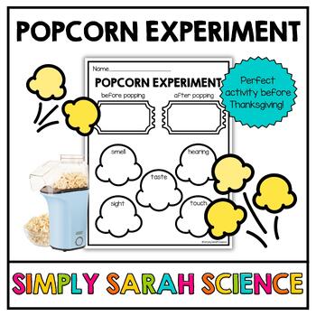 Preview of Popcorn Experiment