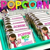 Popcorn Labels for Meet the Teacher Night and Open House -