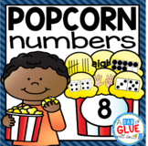 Popcorn Number Matching | Matching Numbers to Quantities |