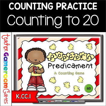 Preview of Counting to 20 Click and Go Powerpoint Game