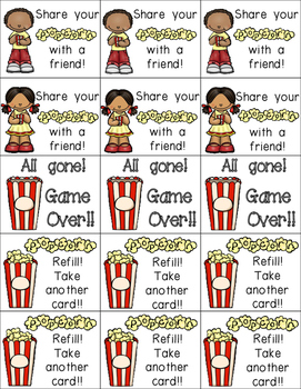 popcorn sight words games