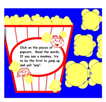 Preview of Popcorn Word Game