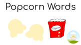 Popcorn Word Mini Lesson for Google Slides